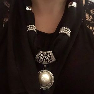 Adjustable Scarf Necklace